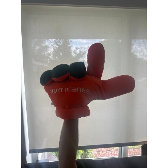 University of Miami hand mitten Miami Hurricanes Canes - Picture 4 of 5